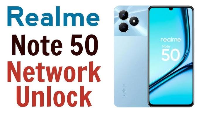 Realme note 50 unlock network android 14