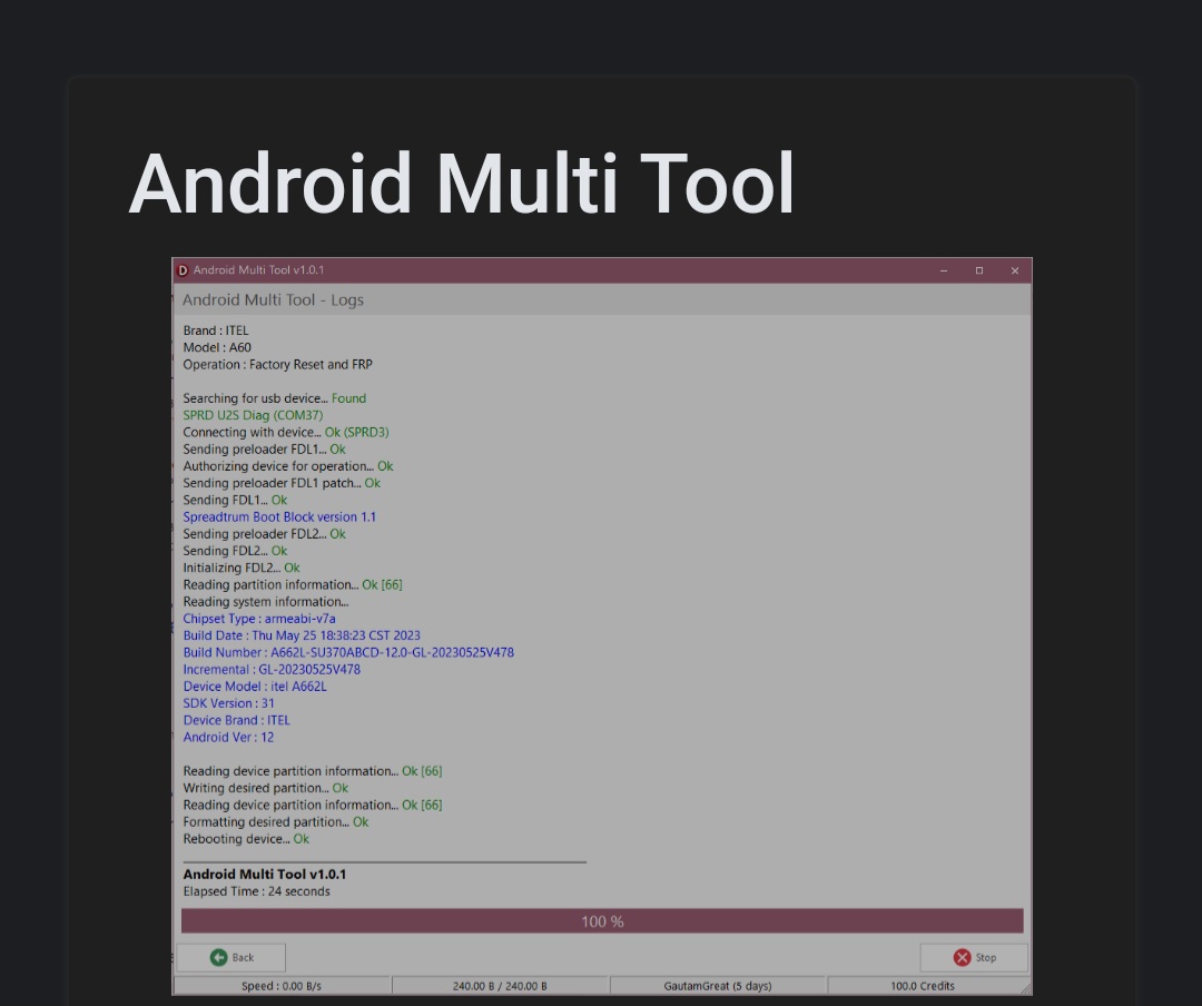 Amt tool