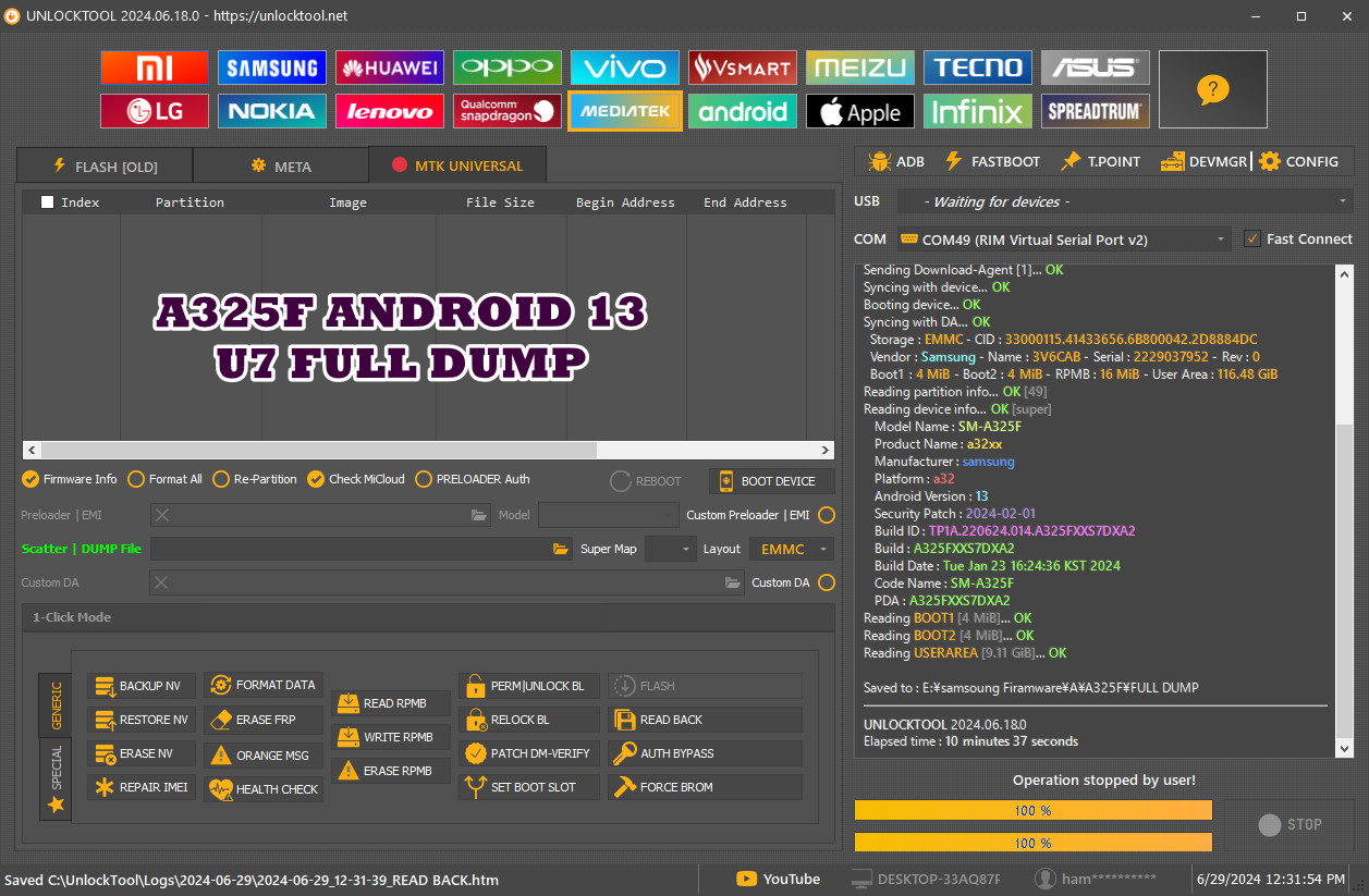 A325F.13.U7.full dump unlock tool