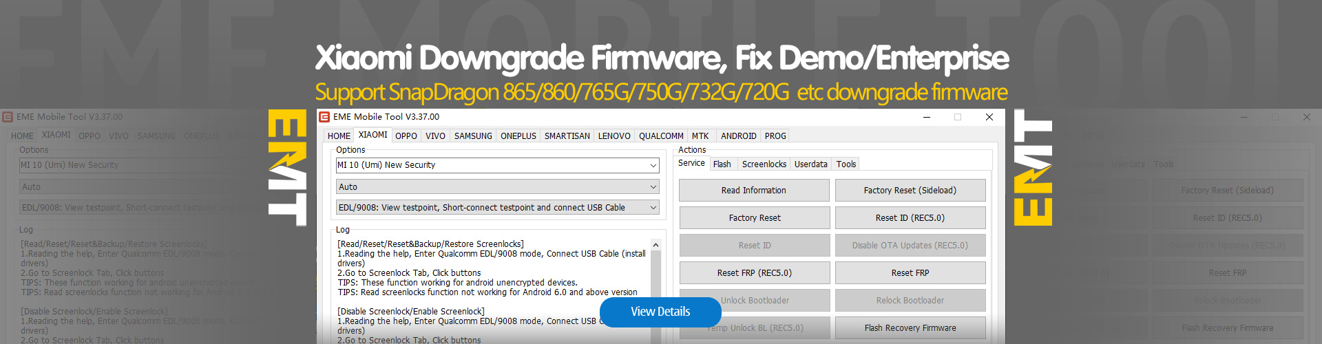 EMT Tool Eme Mobile Tool / Rent