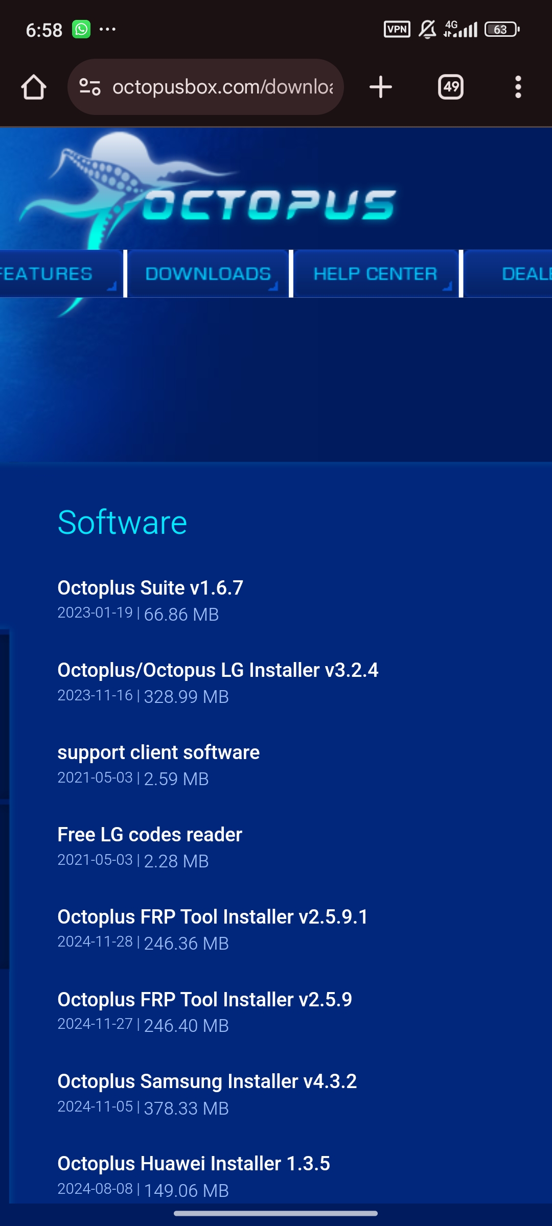 Octopus Hawaii Samsung+lg