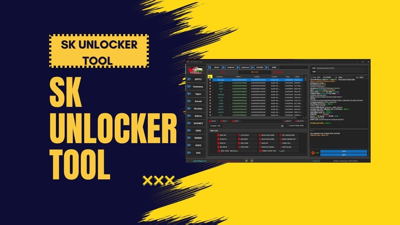 SK.UNLOCKER 1DAY - 3DAY - 5DAY