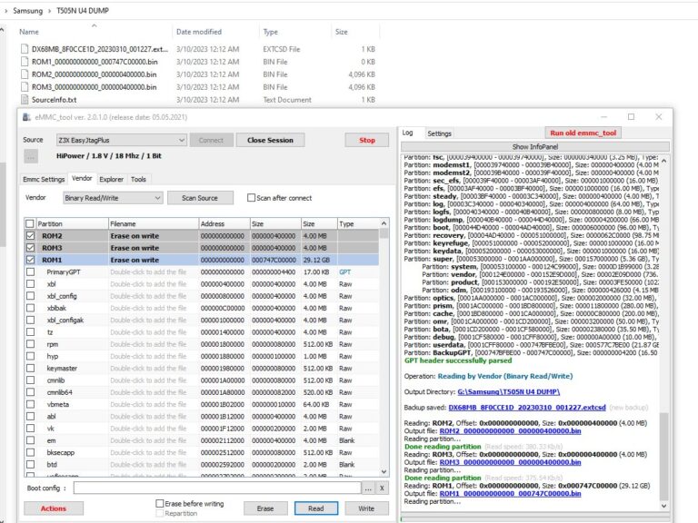 samsung t505n jtag dump free دامب جيتاج