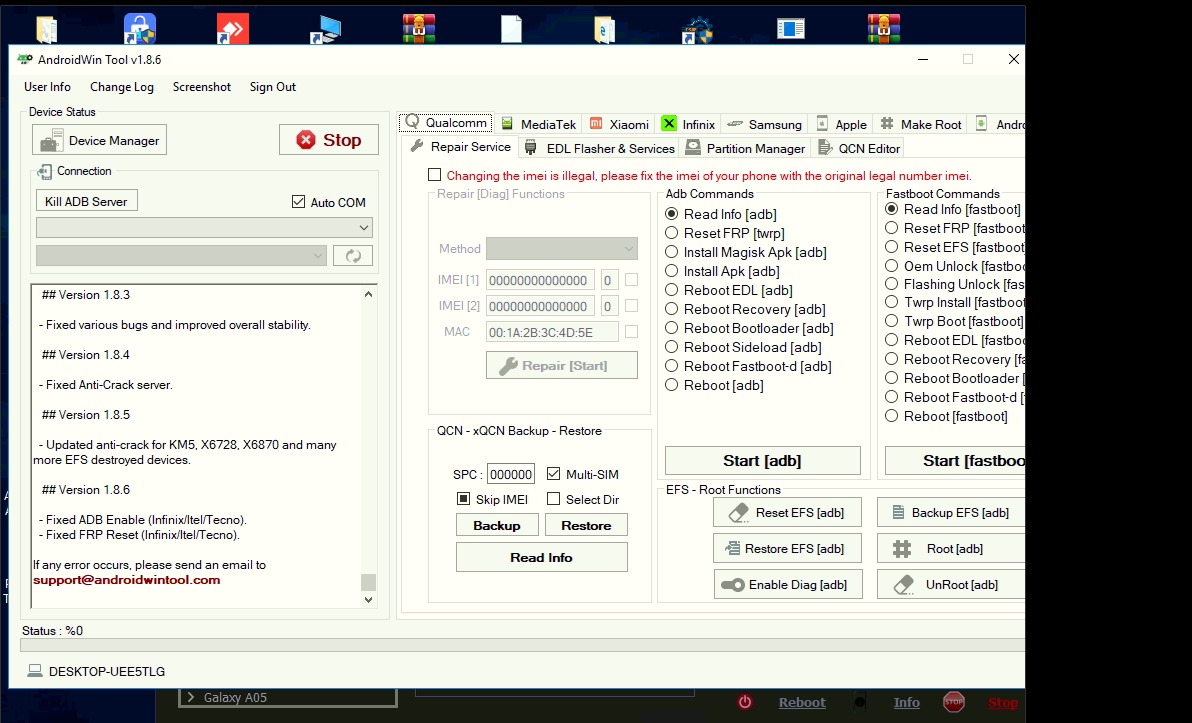 Android WIN Tool Anti Crack Free •Online