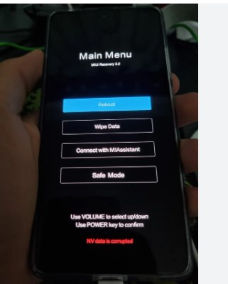 Redmi Note 12 4G Tapas Fix NV Data is Corrupted After Repair IMEI Original Locked Bootloader [HyperOS]