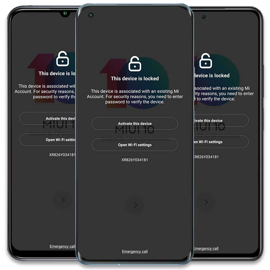 (Mi Account Lock Remove (Egypt ) (Clean Only