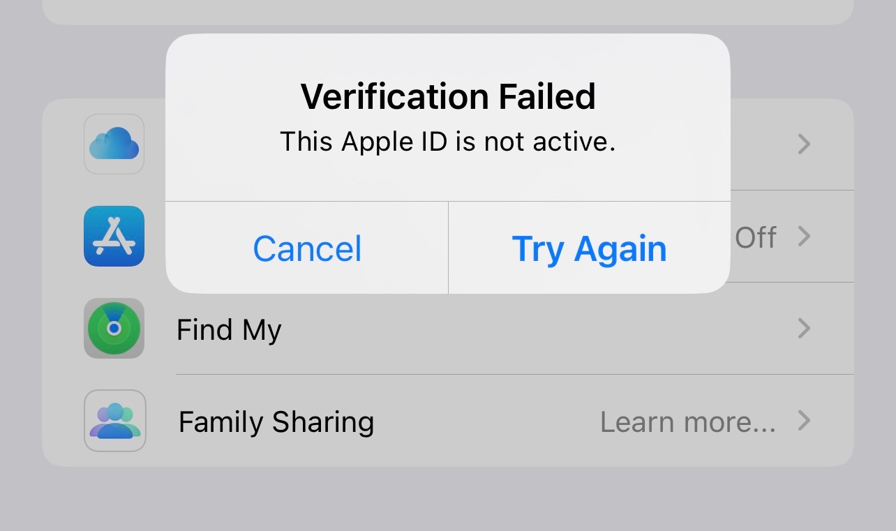 🔧 خدمة إصلاح مشكلة "This Apple ID is not active" – أونلاين