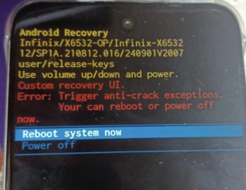 INFINIX ( ANTI-CRACK )