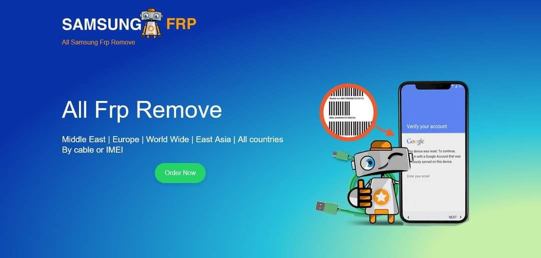 SAMSUNG FRP Reset Without USB ( Worldwide By IMEI or SN )