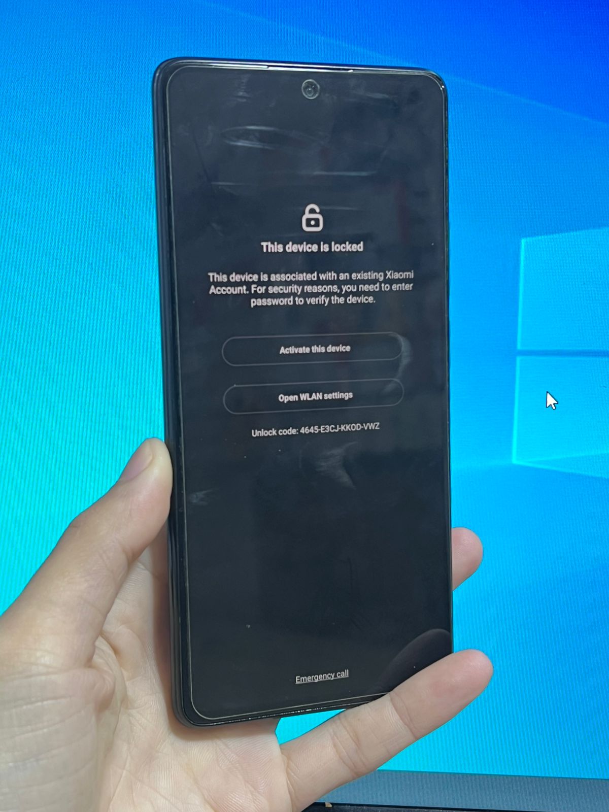 حذف حساب شاومي رسمي