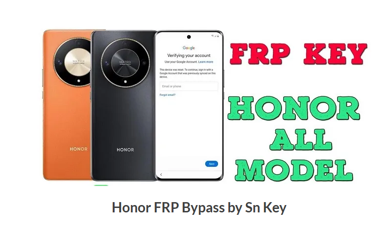 HONOR FRP BY SN