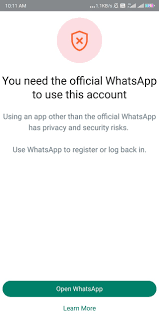 WHATSAPP BANNED SERVICE