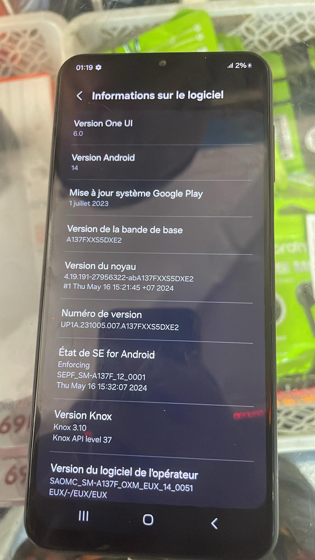 تشغيل هاتف الميت SAMSUNG A137F U5 REPAIR DEAD BOOT
