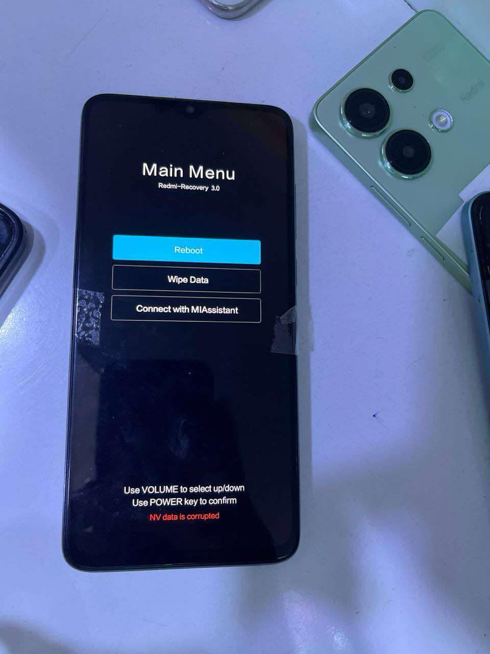 Nv data corrept redmi note 8 pro