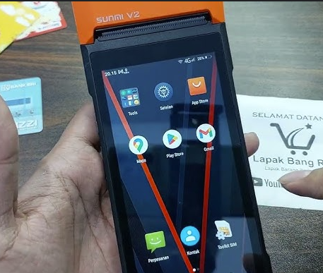 sunmi v2 unlock فك شفرة ماكينة